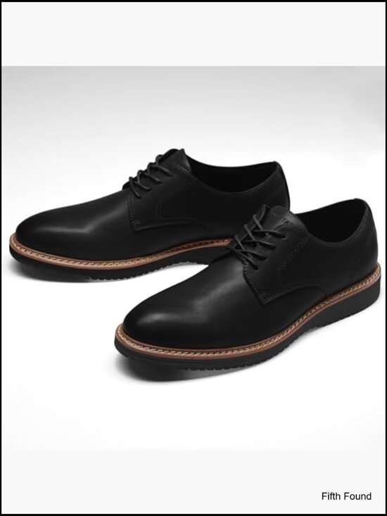 Dress Oxfords Business Casual Derby Sneakers Lace Up Slip Resistant Men\'s Shoes main image 4